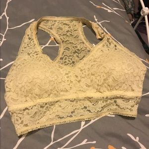 Maurice’s plus size yellow bralette
